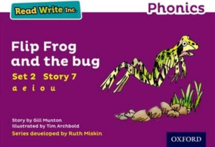 Read Write Inc. Phonics: Flip Frog and the Bug (Purple Set 2 Storybook 7) av Gill Munton