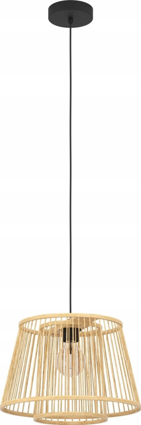 Eglo Hykeham Pendel E27 Ø380 Natur