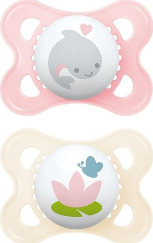 Mom-2-6 Pacifier Orginal Sealife Girl
