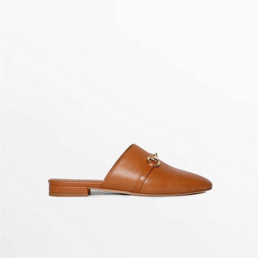 Andiata Zula Slippers - Cognac Brun 37