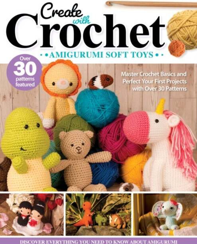 Create with Crochet: Amigurumi Soft Toys av Jen Neal
