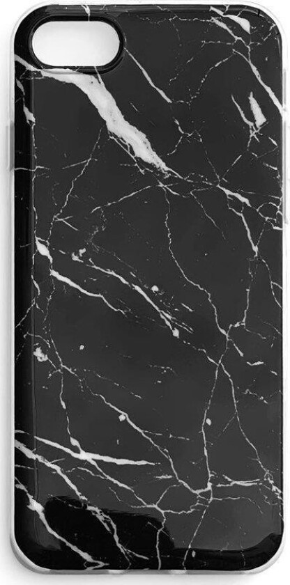 Marble Gel Deksel Marmor Samsung Galaxy A22 4G Svart