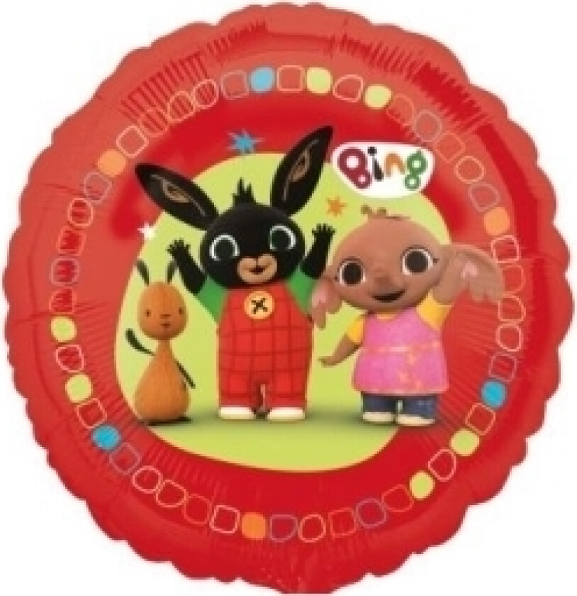 Foil Balloon 18 Inches Cir - Bing Wrapped Godan