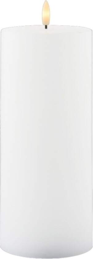Sirius Sille Oppladbar Ø10xh25cm, Hvit