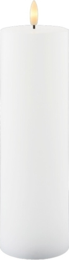Sirius Sille Oppladbar, Ø7,5Xh25cm, Hvit