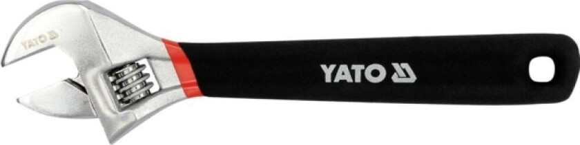 Yato Svensk Type Justerbar Skiftenøkkel 200 Mm Gummihåndtak (Yt-21651)