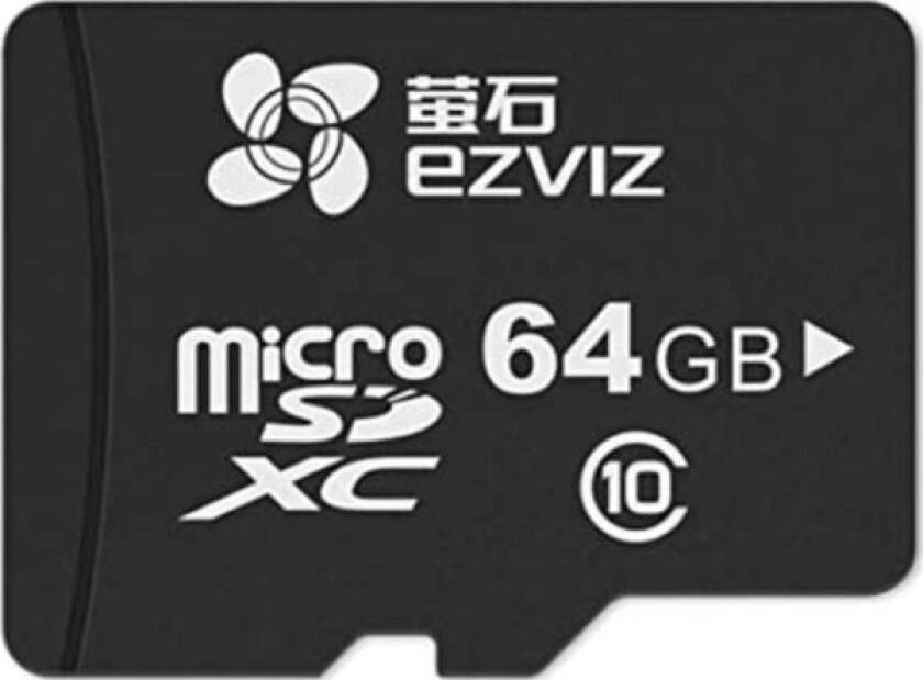 Minnekort Micro Sd Ezviz 64Gb Cs-Cmt-Cardt64g Klasse 10