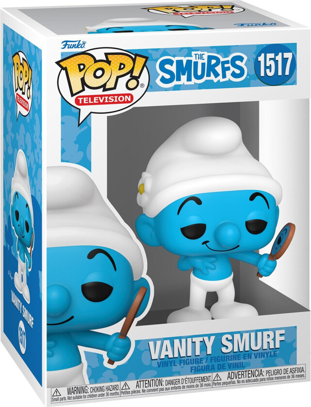 The Smurfs actionfigur (Vanity Smurf)