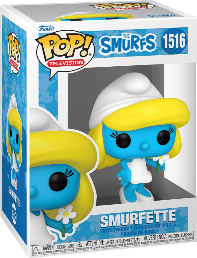 The Smurfs actionfigur (Smurfette m/Chase)