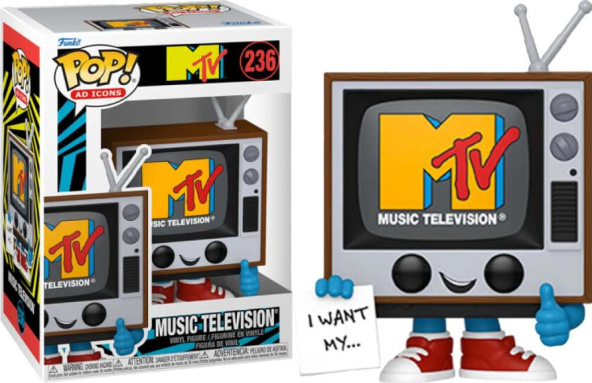 MTV actionfigur (Logo)