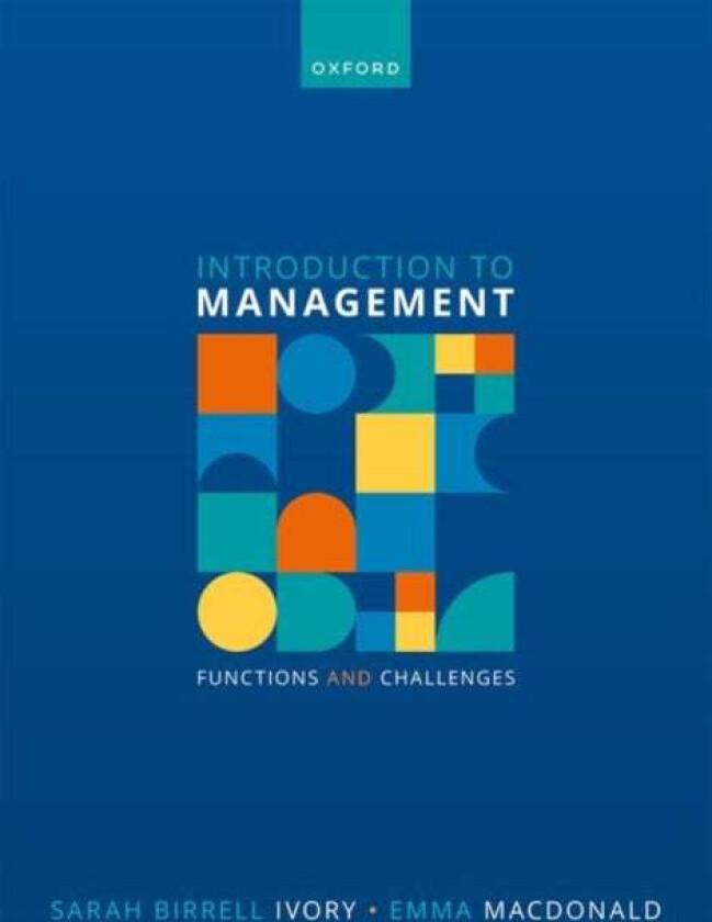 Introduction to Management av Dr Sarah Birrell (Senior Lecturer in Climate Change and Business Strategy Senior Lecturer in Climate Change and Business