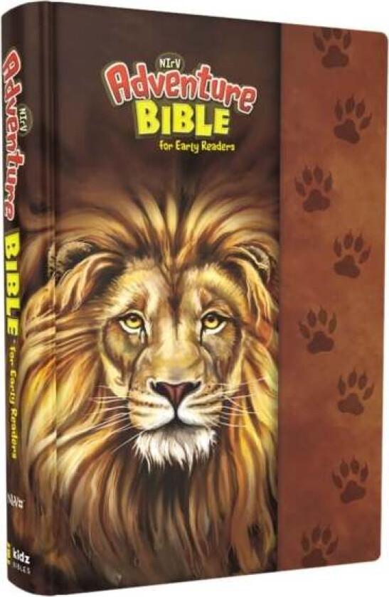NIrV, Adventure Bible for Early Readers, Hardcover, Full Color, Magnetic Closure, Lion av Zonderkidz