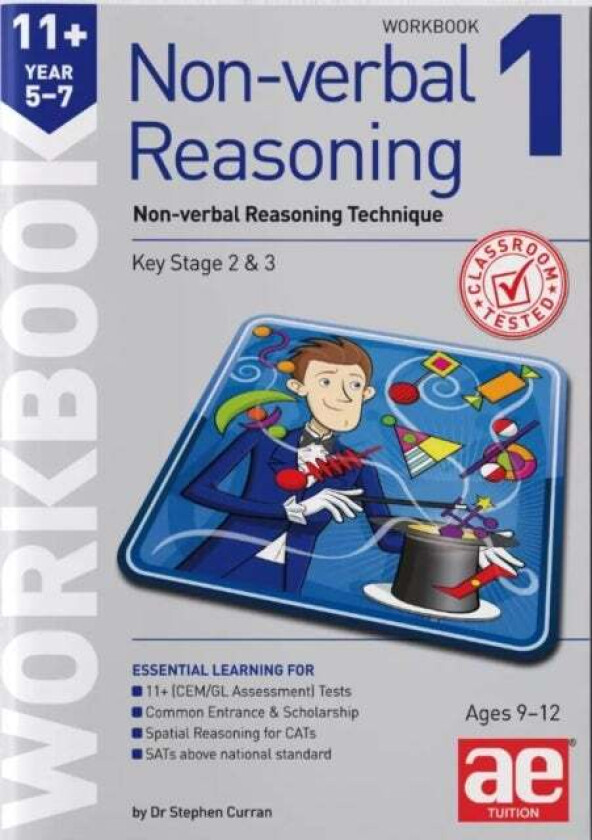 11+ Non-verbal Reasoning Year 5-7 Workbook 1 av Dr Stephen C Curran