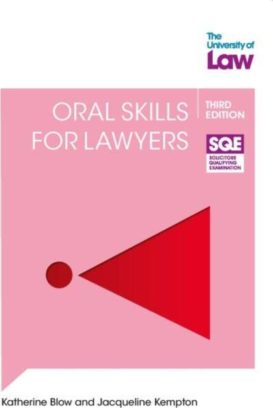 SQE2 Oral Skills for Lawyers 3e av Katherine Blow