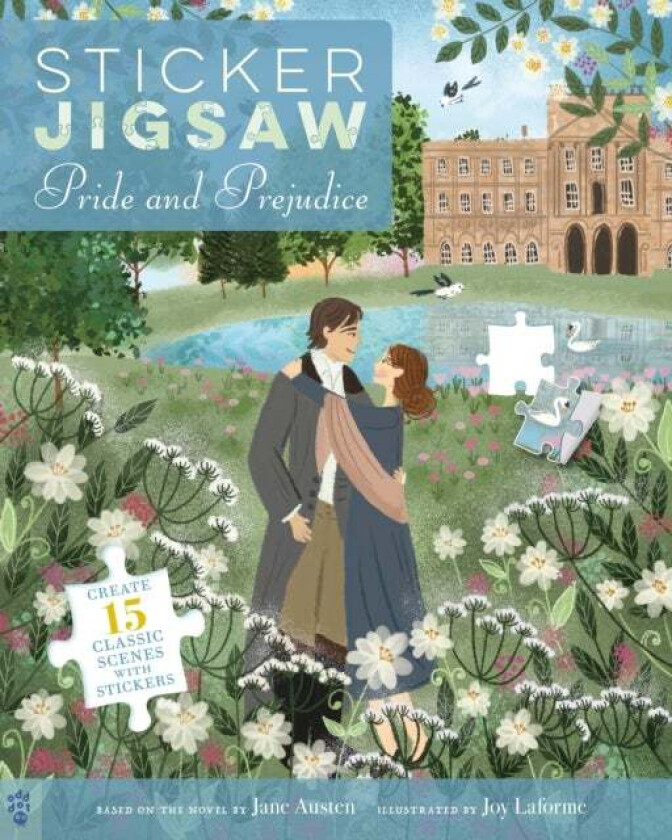 Sticker Jigsaw: Pride and Prejudice av Jane Austen, Odd Dot
