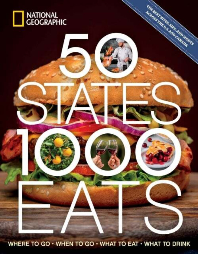 50 States, 1,000 Eats av Joe Yogerst