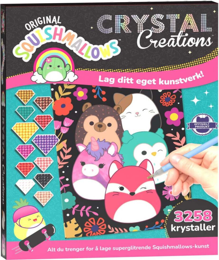 Squishmallows. Crystal Creations