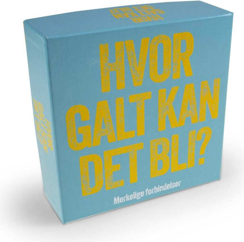 Spill Hvor Galt Kan Det Bli
