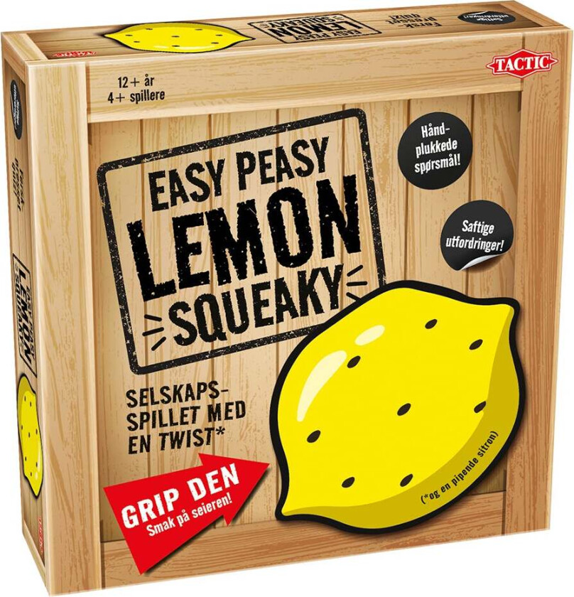 Spill Easy Peasy Lemon Squeaky