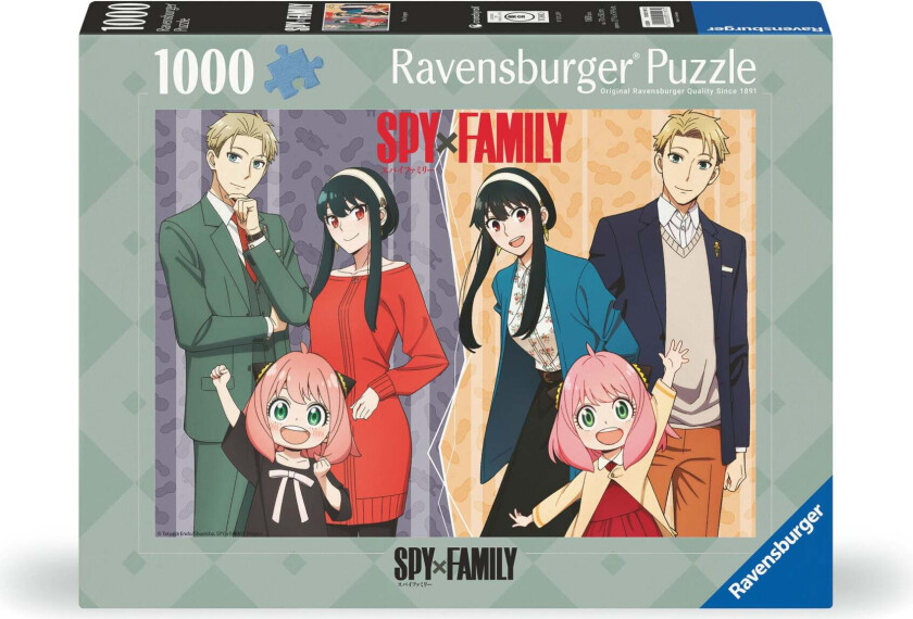 Puslespill 1000 Spy X Family Ravensburger