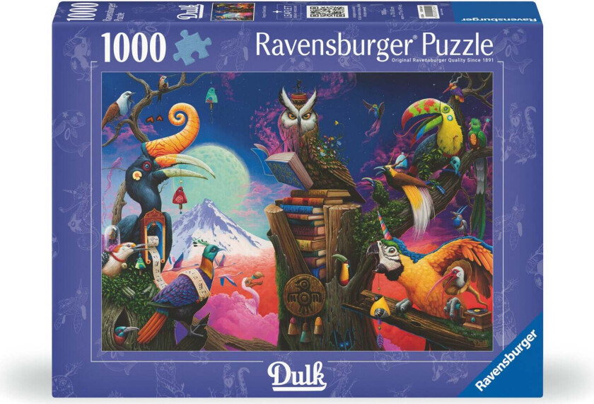 Puslespill 1000 Sanger Fra Fugler Ravensburger