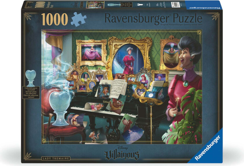 Puslespill 1000 Villain Lady Tremaine Ravensburger
