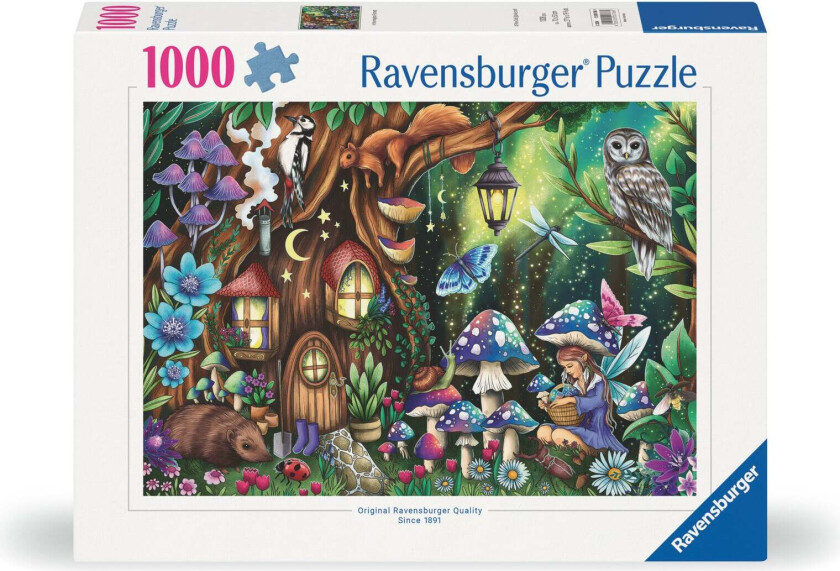Puslespill 1000 I Den Magiske Skogen Ravensburger