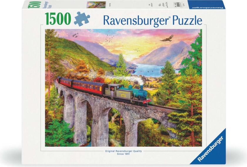 Puslespill 1500 Høst Viadukt Ravensburger