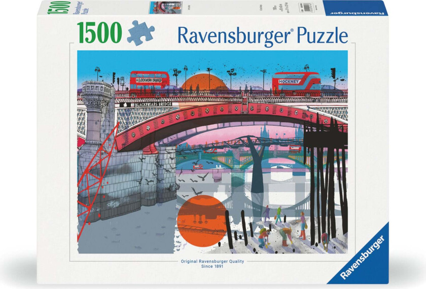 Puslespill 1500 Jeg Er London Ravensburger