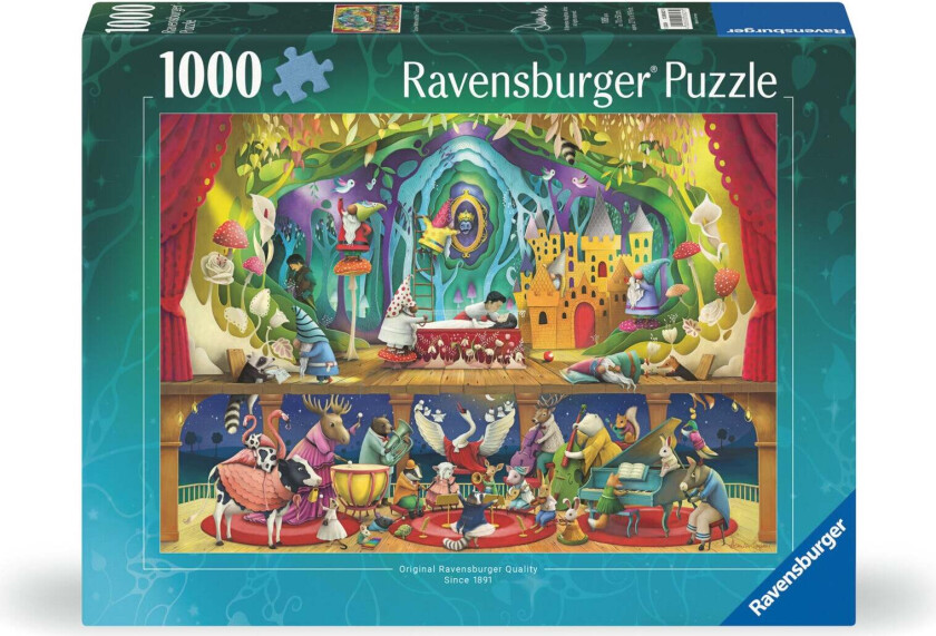 Puslespill 1000 Snøhvit Ravensburger
