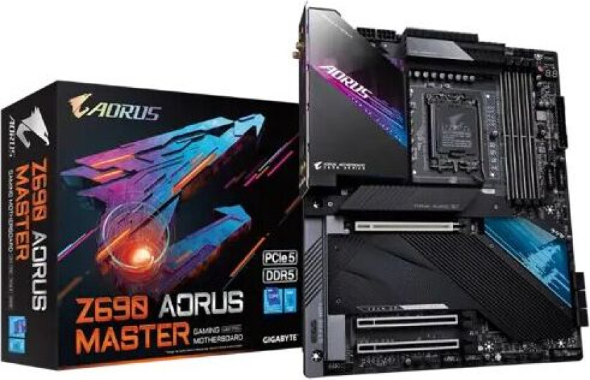 Gigabyte Z690 Aorus Master Ddr5 Utvidet Atx (e-atx) Hovedkort