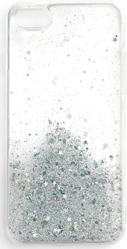 Star Glitter Shiny Case Glitter Deksel Samsung Galaxy A22 4G Gjennomsiktig