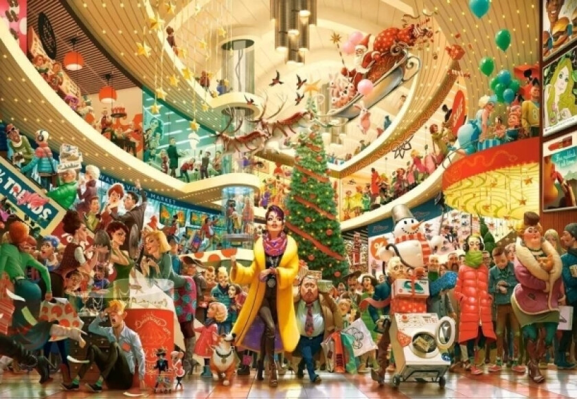 Castorland Puzzle 1500 Crazy Shopping Castor