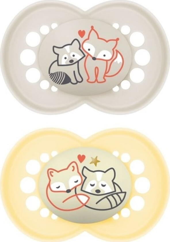 Mom-16+ Pacifier Orginal Day&Amp Night Planet Love,Unisex