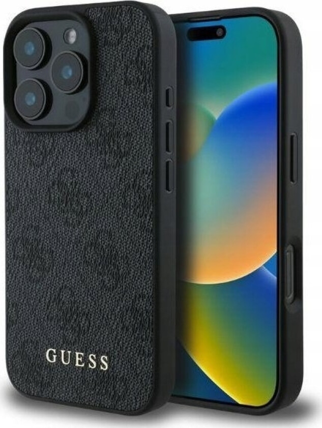 Guhcp16lg4gfgr Iphone 16 Pro 6,3" Svart/Svart Hardcase 4G Classic