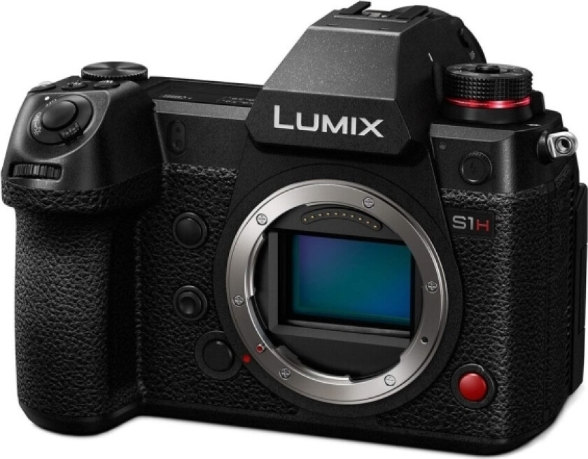 Lumix S1h, 24,2 Mp, 12000 X 8000 Piksler, Cmos, 6K Ultra Hd, Berøringsskjerm, Sort