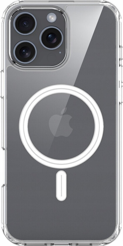Clin Mag-Deksel Med Magsafe Til Iphone 16 Pro Max - Gjennomsiktig