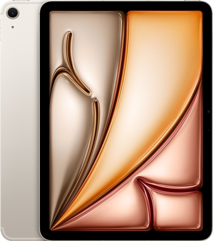 -Nettbrett Ipad Air 11" M2 128 Gb Wi-Fi + Cellular (6. Generasjon) Måneskinn - 2024 - Sikkerhetsgaranti. Enkle Avdrag. Gratis Frakt Over P
