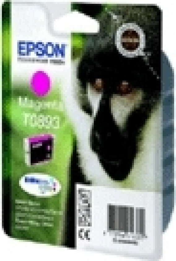 T0893 - 3.5 Ml - Magenta - Original - Blister - Blekkpatron - For Stylus S21, Sx110, Sx115, Sx210, Sx215, Sx400, Sx405, Sx410, Sx415 Stylus Of