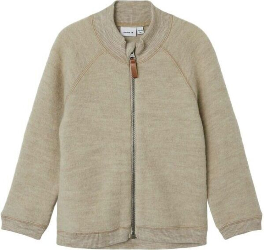 Name It Nmfwino ullgenser m/zip til småbarn, pure cashemere