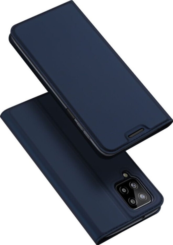 Skin Pro Hylsterveske Flip Cover Samsung Galaxy A22 4G Blå