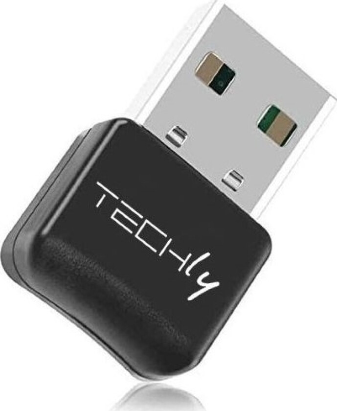 Techly Idata Usb-Blt5, Usb-Mottaker, 29 G, Sort