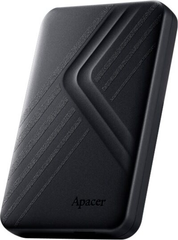Apacer Ac236 - Harddisk - 2 Tb - Ekstern (Bærbar) - 2.5" - Usb 3.2 Gen 1 - Svart