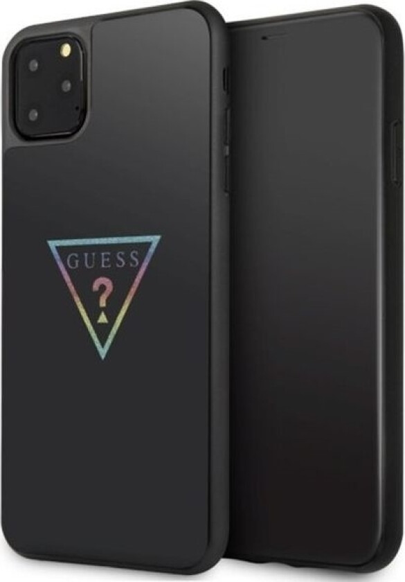 Guhcn65trmlbk Iphone 11 Pro Max Czarny/Black Hard Case Triangle Glitter Uniwersalny