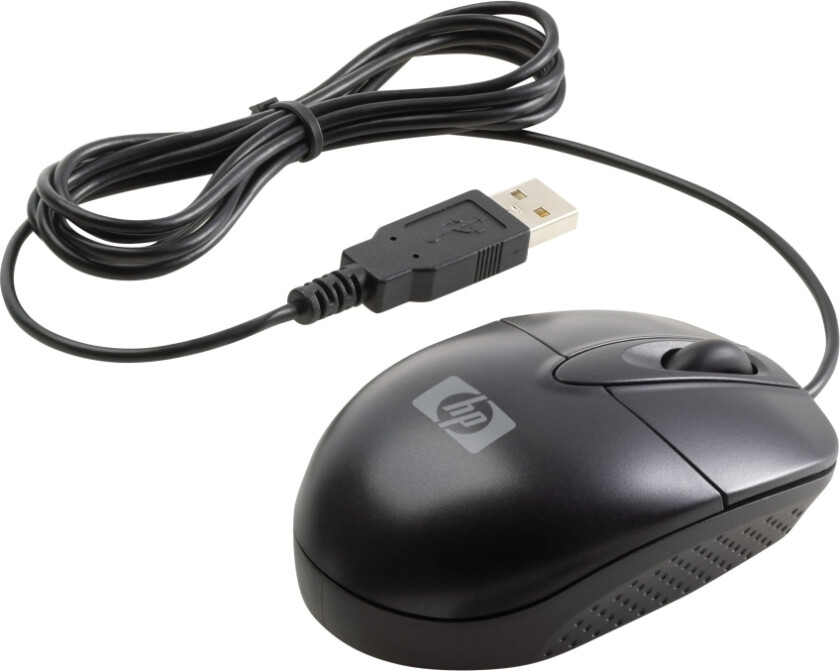 Hp Optical Usb Travel Mouse - Mus - Optisk - 3 Knapper - Kablet - Usb
