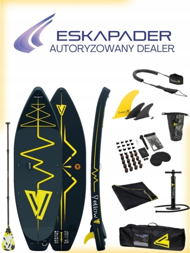 Extralink Sup Board 380Cm | Inflatable Board + Paddle | Set