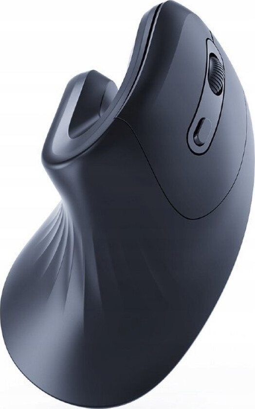 Ergonomic 6-Button Wireless Optical Mouse Black