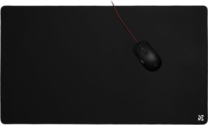 Dream Machines Dm Xxl, Sort, Monokromatisk, Mikrofiber, Gummi, Antiskliunderlag, Musematte Til Gaming