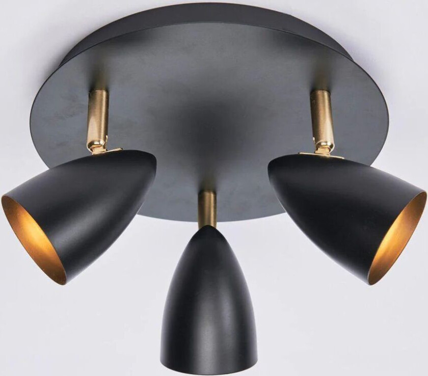 Elias taklampe - Svart - Svart