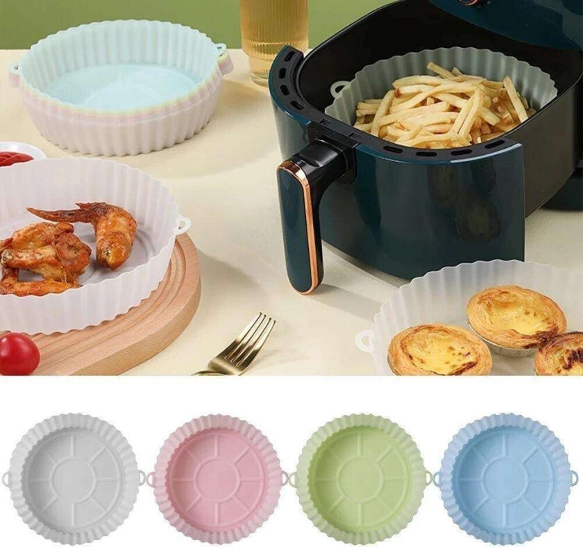 Air Fryer Silikongryta, Ugnsbakplåt - Silikon - Airfryer